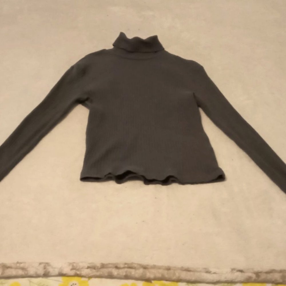 Dark Gray Turtleneck!